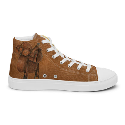 Let That Leather Crack Women__ high top canvas shoes