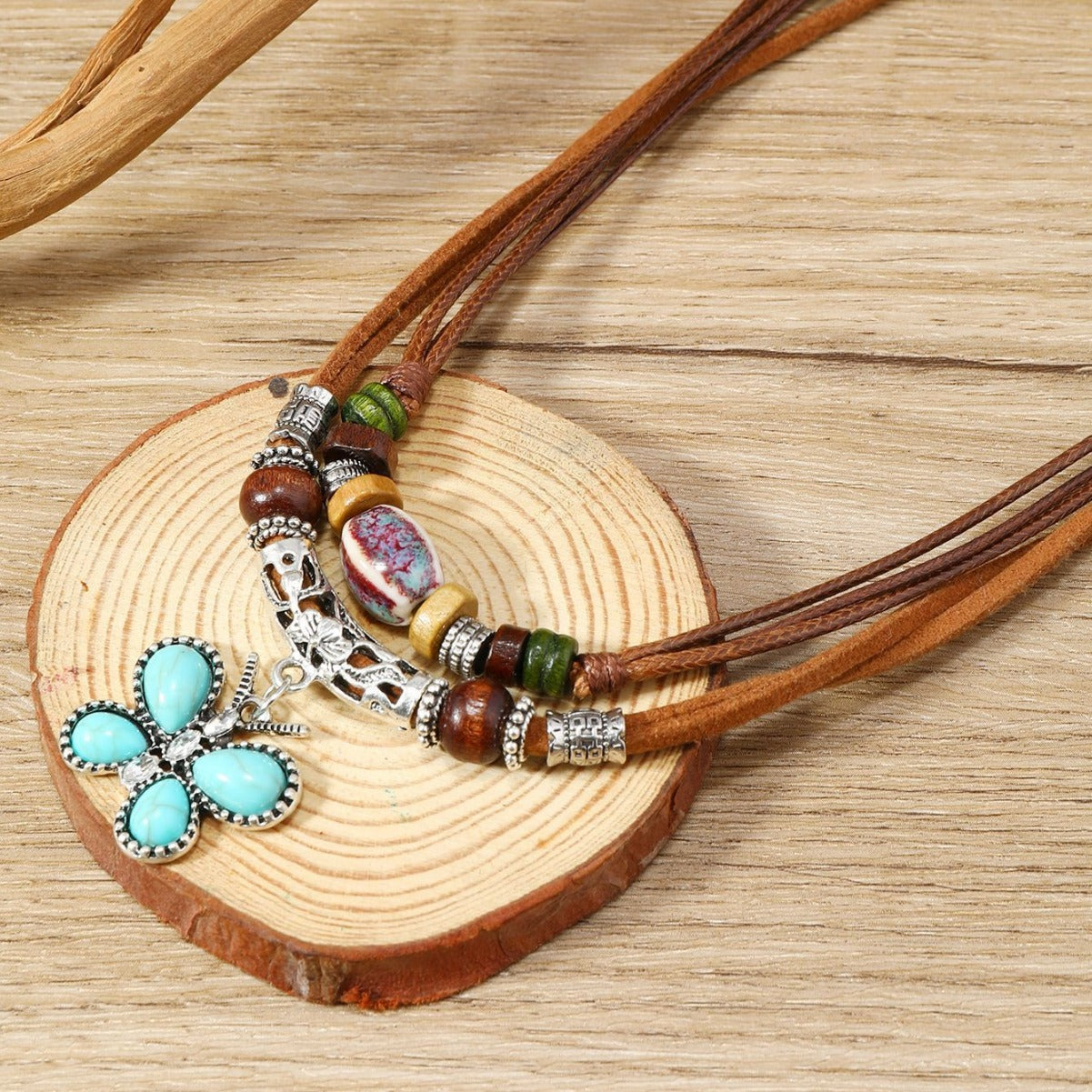 Women's Bohemian Butterfly Necklace