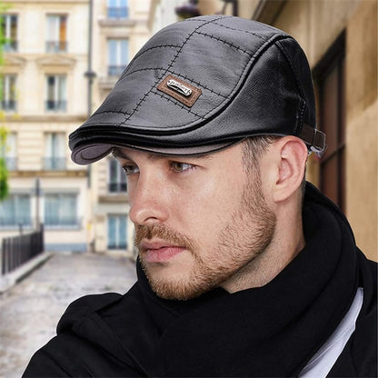 🎁2024 New Year Hot Sale🎁2023 High Quality Trendy Leather Beret