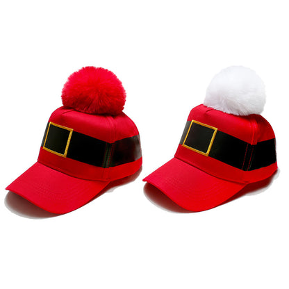 Christmas Santa Claus Belt Baseball Cap