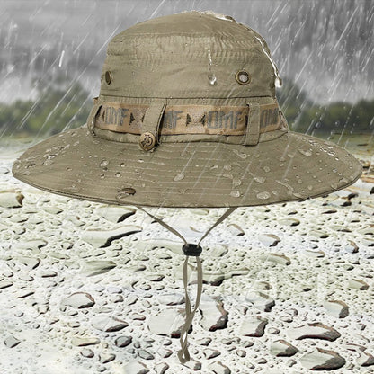 Tiendahat sun protection hat for fishing, Waterproof and UV protection hat for summer, hat for hunting and camping