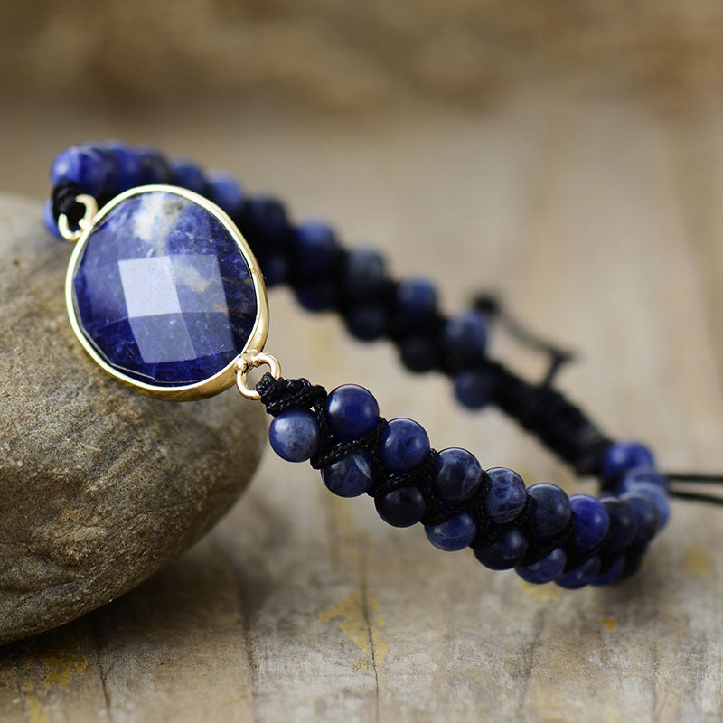 Unisex Agate Natural Stone Ethnic Style Bracelet