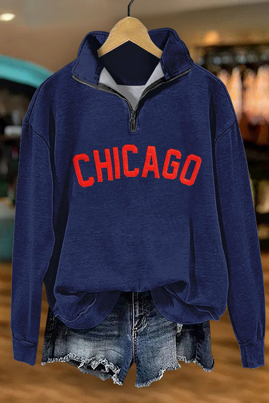 Gameday Chicago Print Sweatshirt