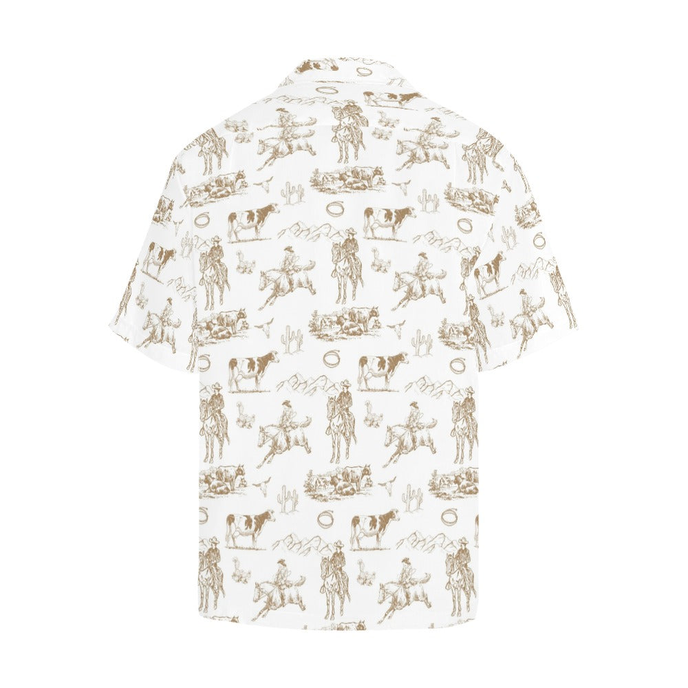 Ranch Way Men's Western Camp Shirt