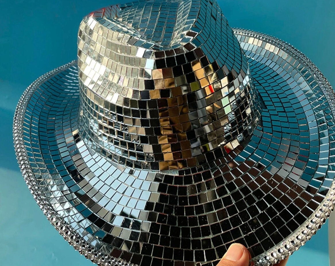 Disco Ball Cowgirl/Cowboy Hat [Buy 2 get free shipping&Box packing]