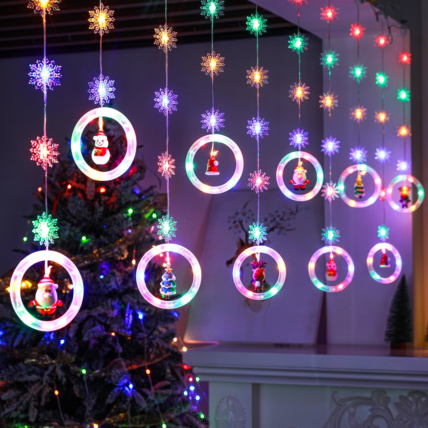 Christmas LED Star String Lights Ambient Lights