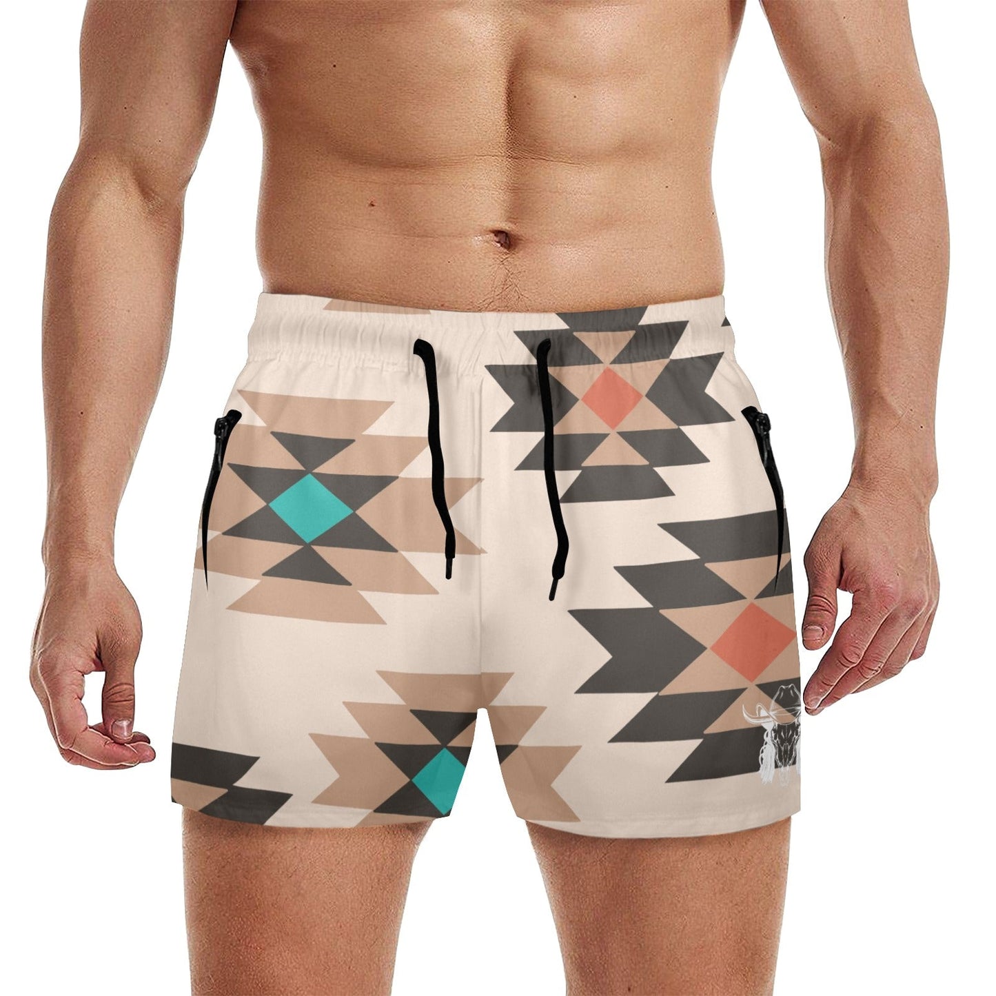 Mullet Cowboy Sedona Aztec Beach Shorts