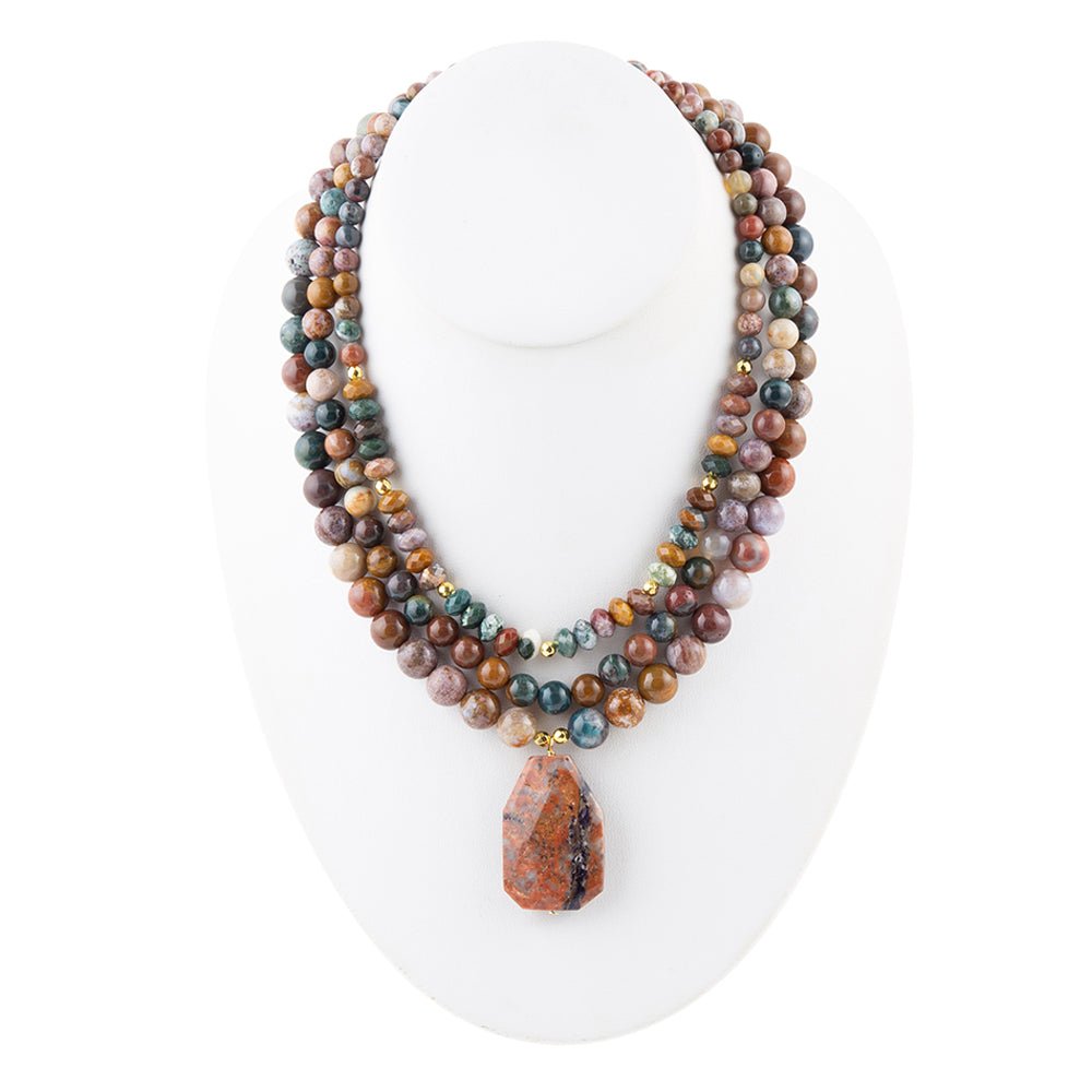 Cheyenne Jasper Statement Necklace