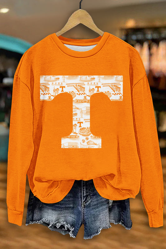 Classic Tennessee Vols Print sweatshirt