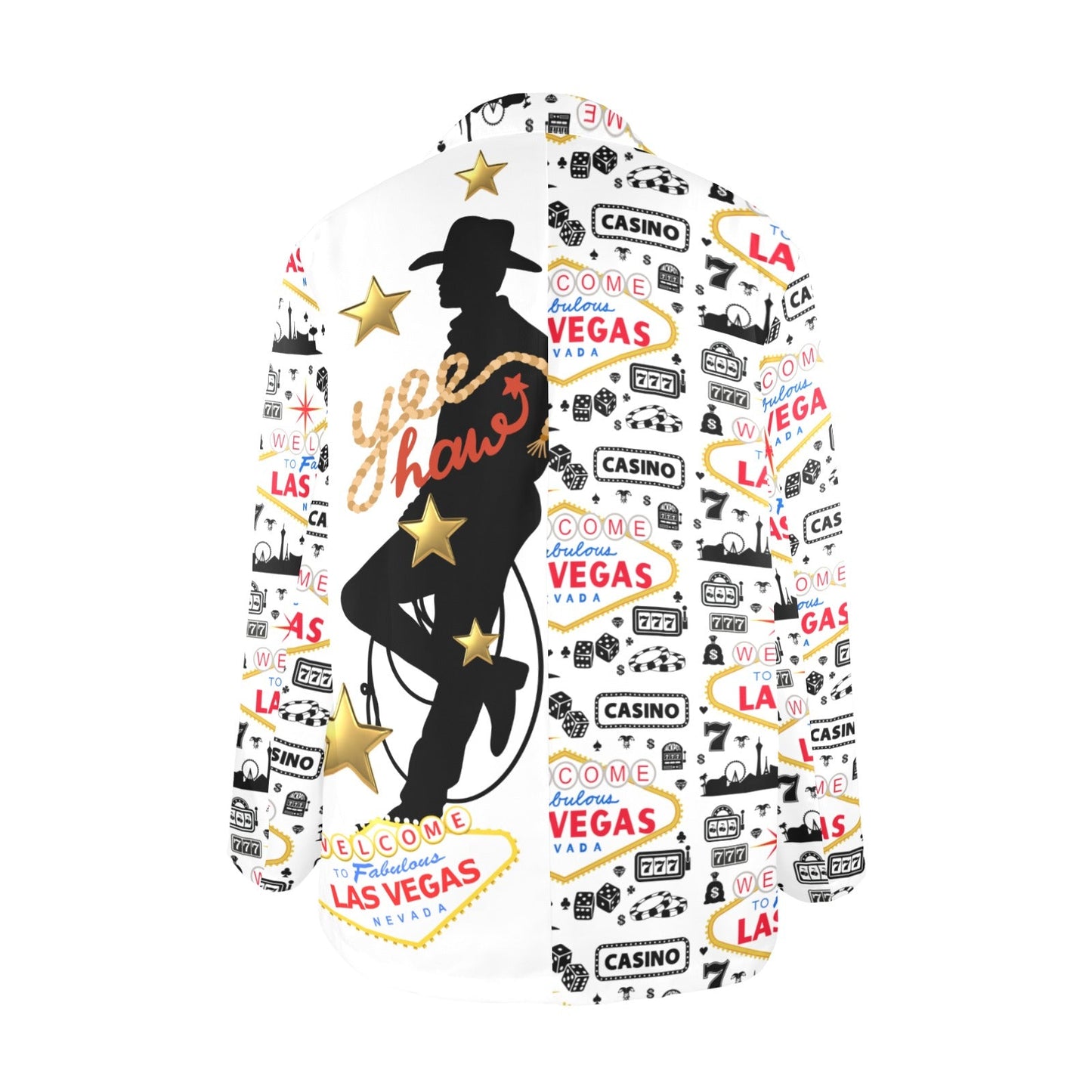 Yeehaw Cowboy Vegas Women's Western Blazer