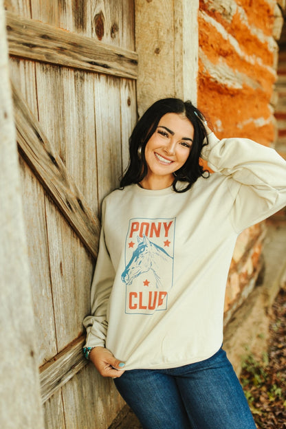 Pony Club Graphic Sweatshirt