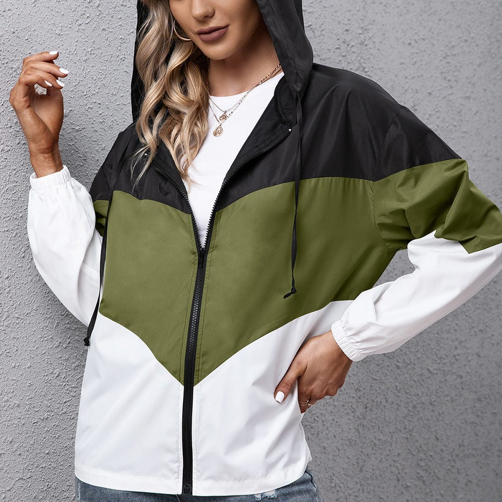 Diora Hooded Rain Jacket