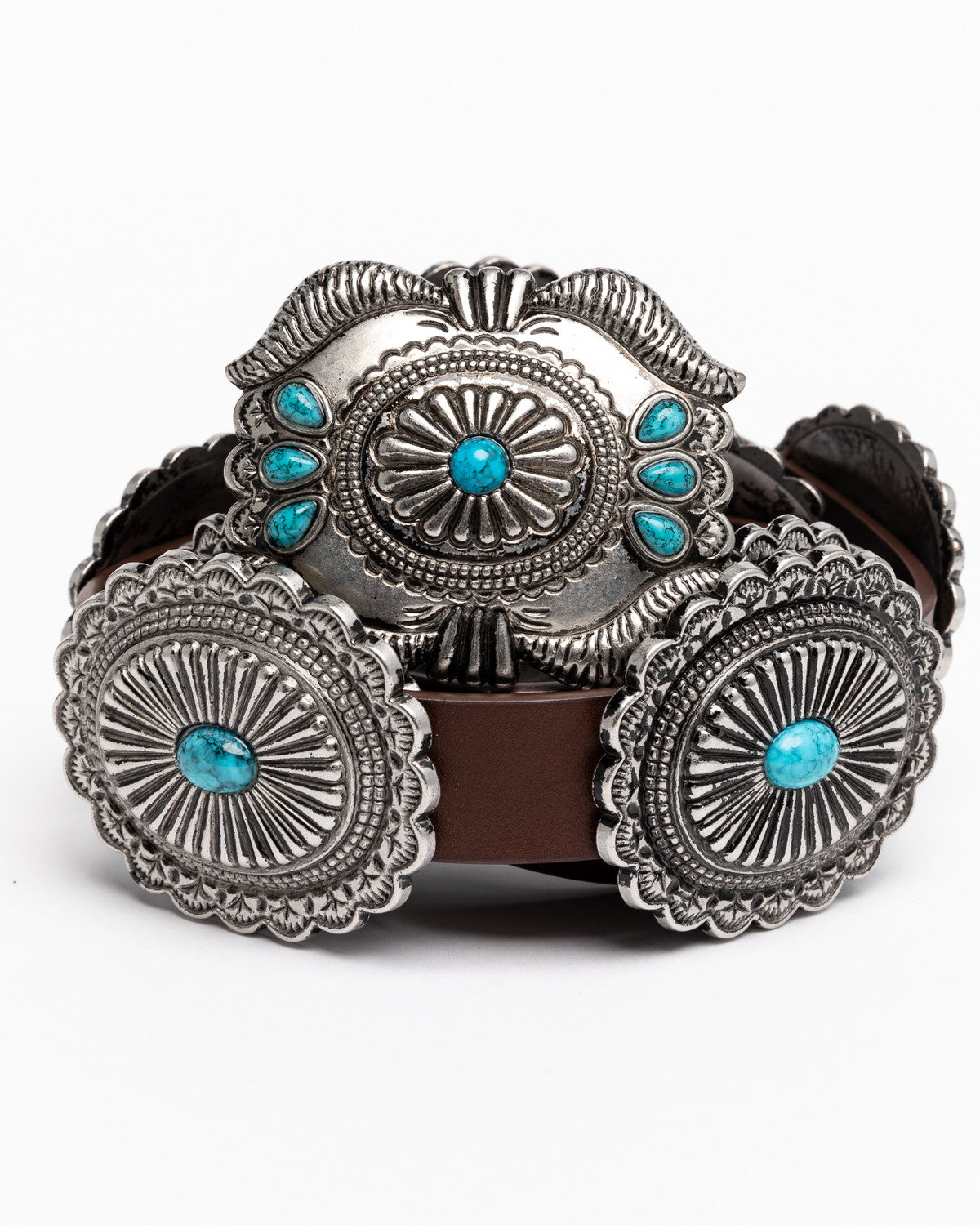 Women's Quite The Stand Out Concho Belt