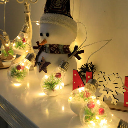 Christmas Light Bulbs Creative Ambiance Hanging Lights