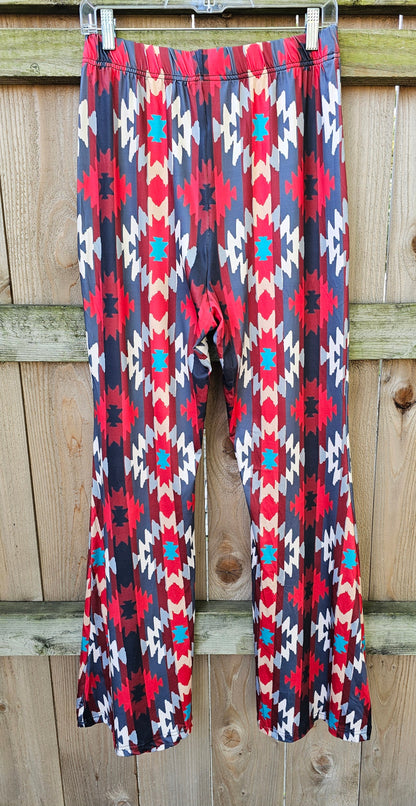 Sedona Aztec Flare Pants