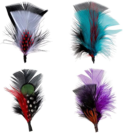 Natural Feather Packs Accessories for Hats