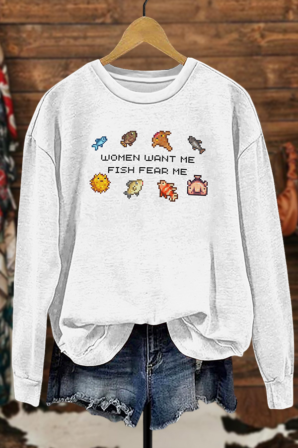 Funny Stardew Valley Fishing Sweatshirt