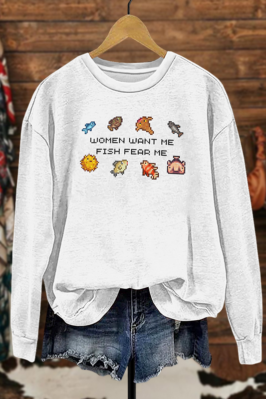 Funny Stardew Valley Fishing Sweatshirt