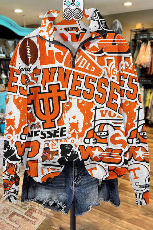 Classic Contrast Game Day Tennessee Sweatshirt