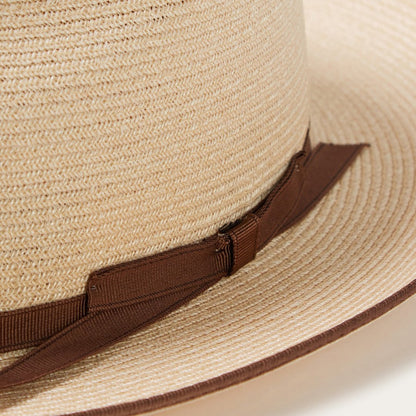 STRATOLINER HEMP FEDORA -NATURAL