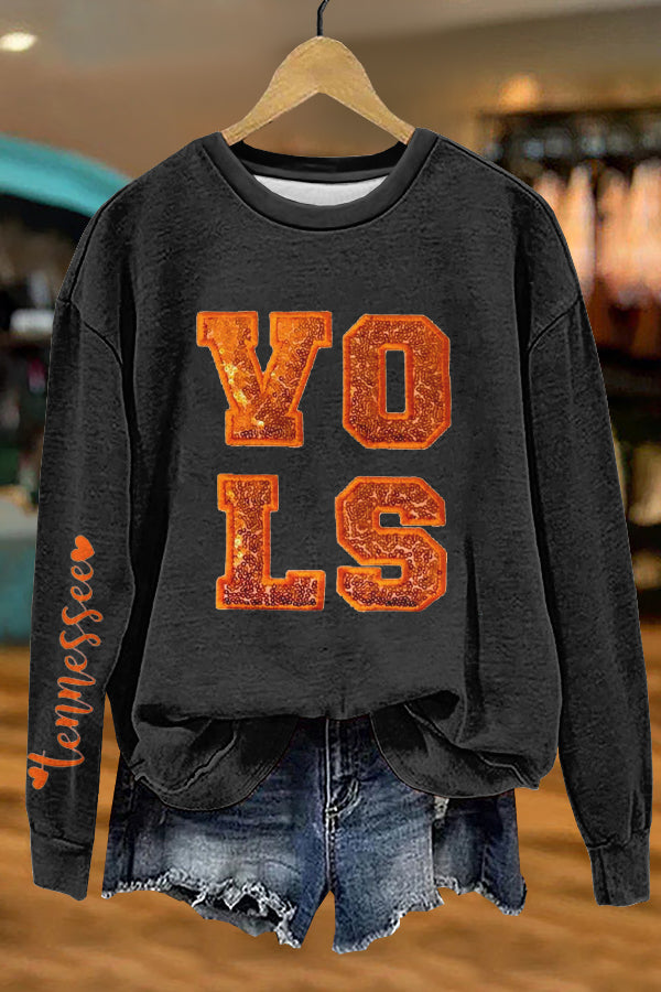 Gameday Tennessee Volunteers Print Sweatshirt