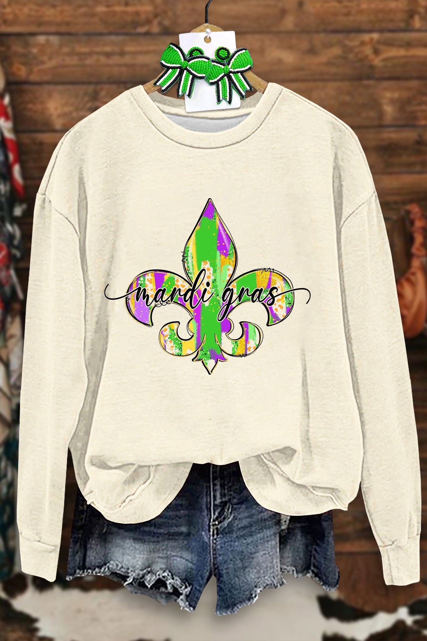 Classic Mardi Gras Sweatshirt