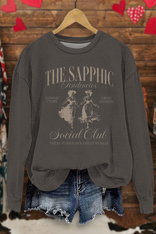 The Sapphic Social Club Sweatshirt