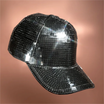 Disco ball Mirror Hat - Diamonds[Buy 2 get free shipping&Box packing]