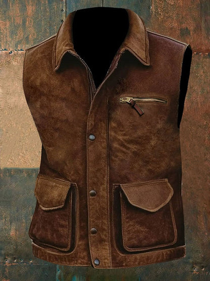 Men's Vintage Western Vest