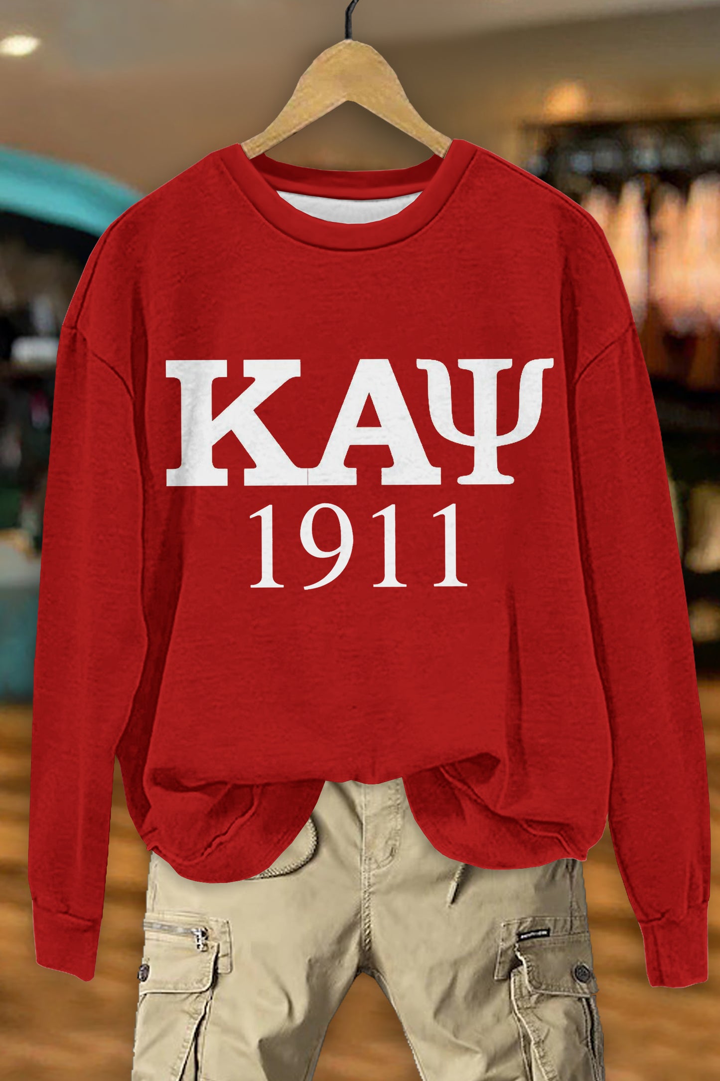 Men's Kappa Alpha Psi Fraternity Print Sweatshirt