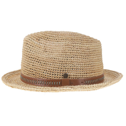 Walrus Hats Crocheted Raffia Straw Fedora Hat