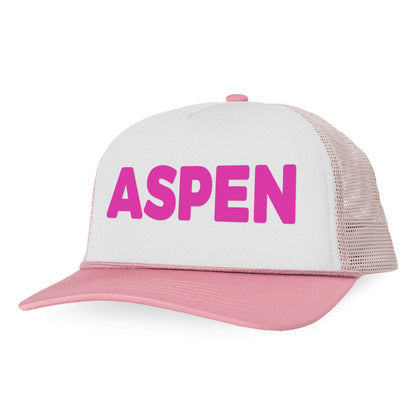 ASPEN Letter Printed Trucker Hat