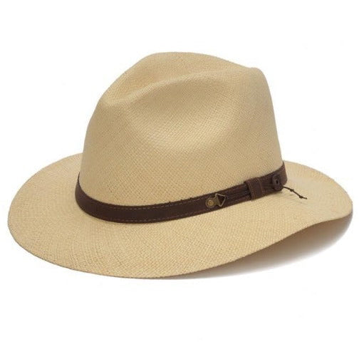 Can be rolls up for packing-Loreto Ecuador Straw Panama Hat -  Paja Toquilla [Fast shipping and box packing]