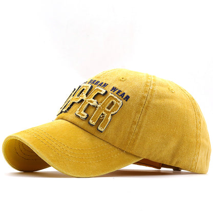 Men & Women Baseball Cap/3D letter embroidery Outdoor Fitted Hat