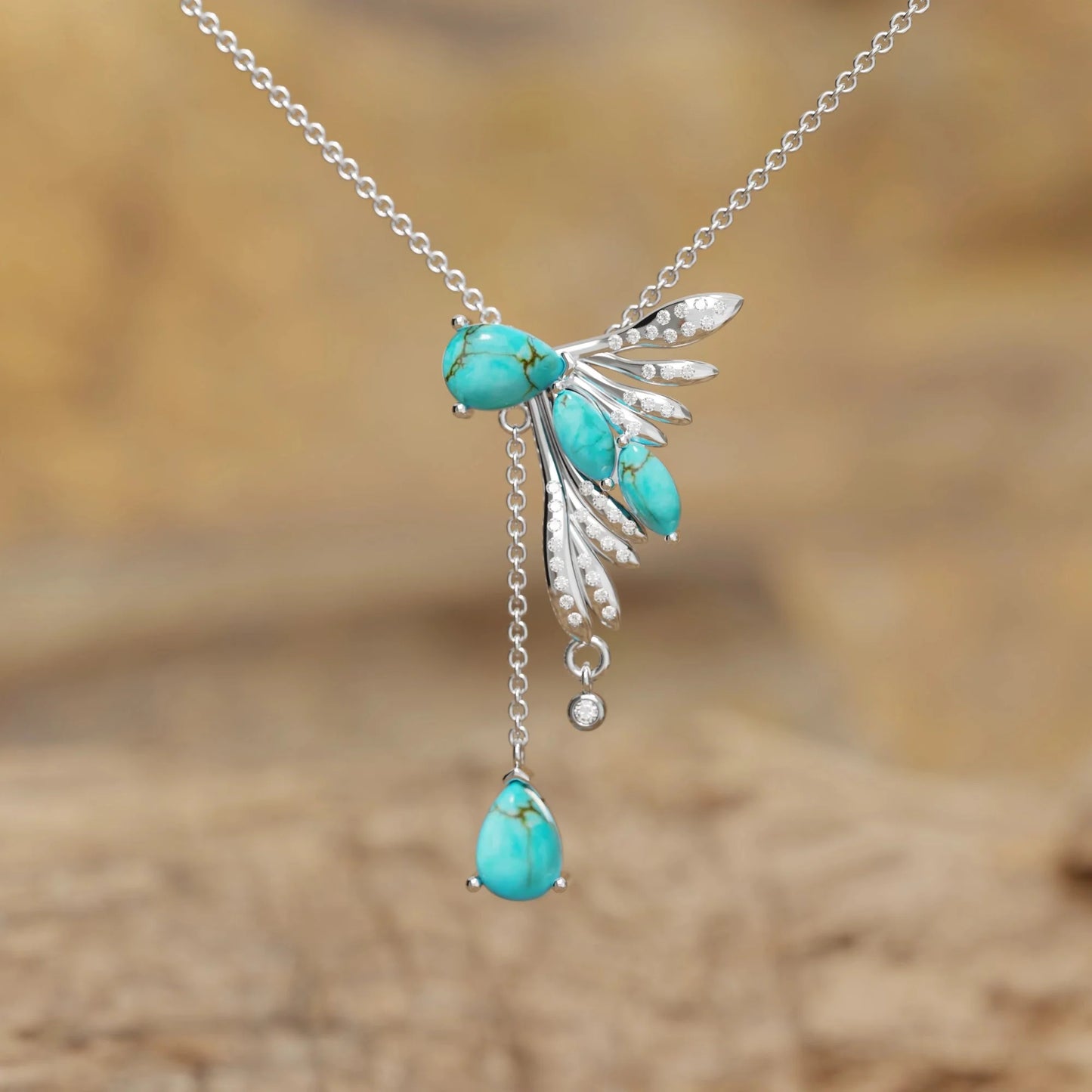 Elegant Dragonfly Necklace