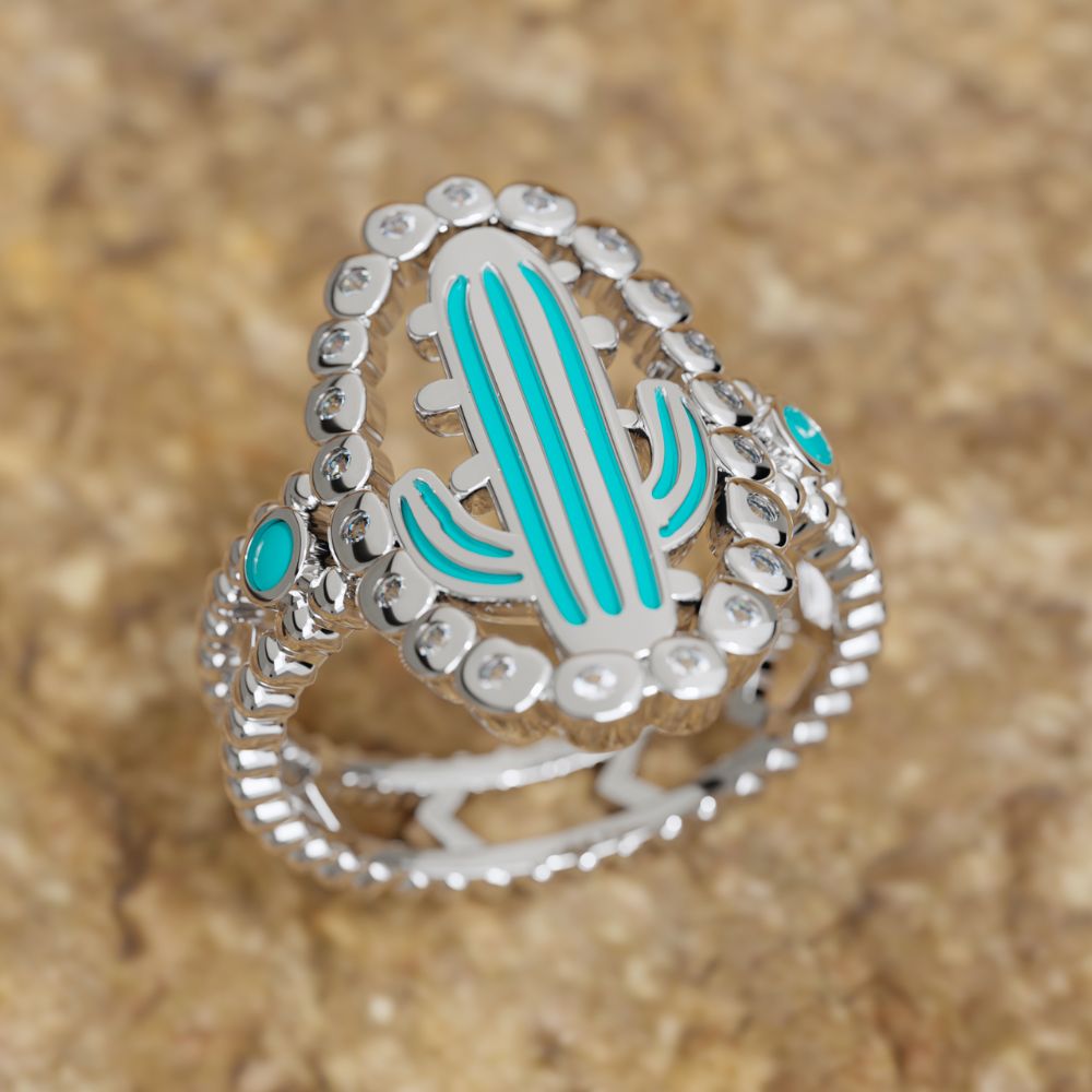 Evergreen Oasis Ring