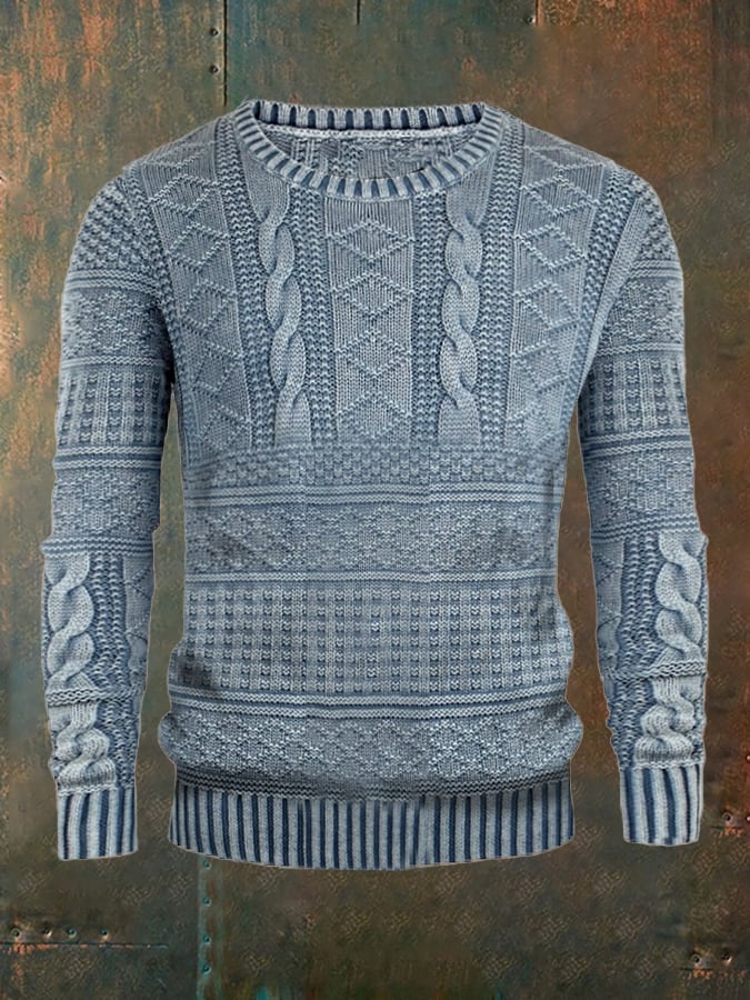 Men's Vintage Knit Sweater