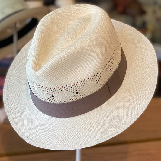 [Pre-sale] ! 🌿Can be rolls up for packing -Handmade Panama Hat-Calado