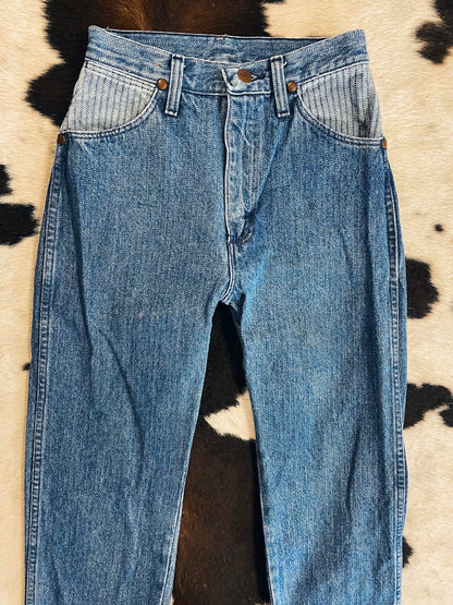 WESTERN VINTAGE DENIM JEANS