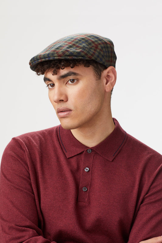 Gill Cashmere Flat Cap