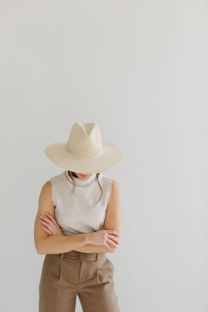 Fiona Straw Fedora