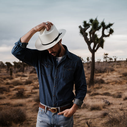 Open Road  Straw Cowboy Hat