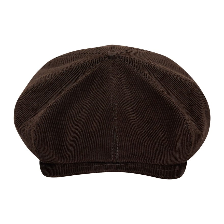 [NEW!]PEAKED CAPS Genuine Scottish Harris Tweed 8 Panels Man Cap-Shelby Corduroy