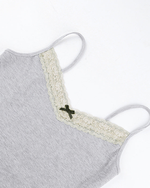 Lace Low Cut Camisole