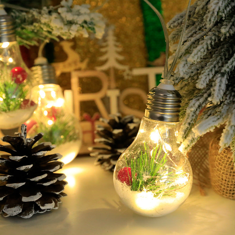 Christmas Light Bulbs Creative Ambiance Hanging Lights