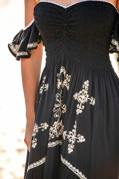 Women Western Balck Dress