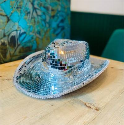 Disco Ball Cowgirl/Cowboy Hat [Buy 2 get free shipping&Box packing]