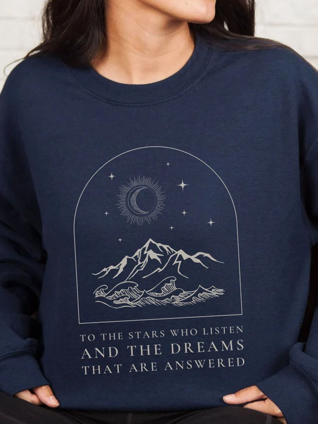 Acotar Sweatshirt To The Stars Who Listen Sweater Sarah J Maas