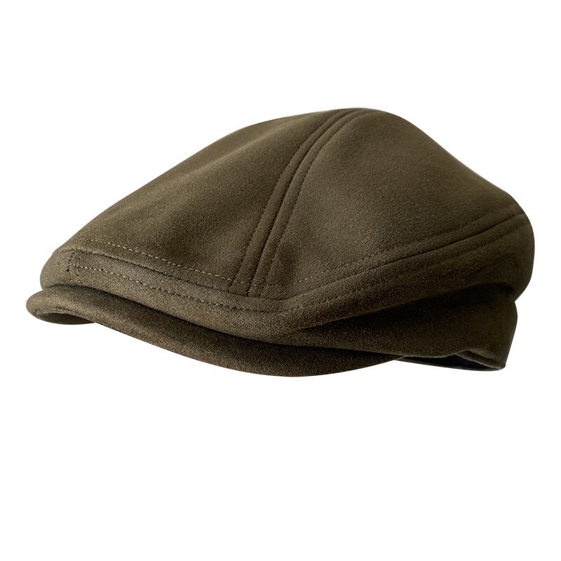 THE PEAKED BROMWICH CAP-ARMY GREEN