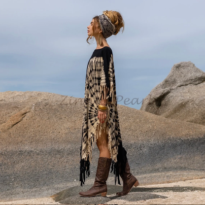 Bohemian Freedom and Unrestrained Goddess Dress